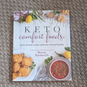 Keto Comfort Foods cookbook by Maria Emmerich